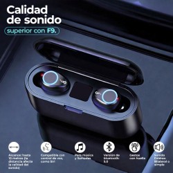 Audífonos bluetooth TWS F9