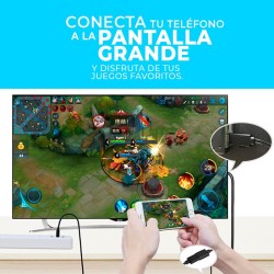 Cable MHL a HDMI para TV alta compatibilidad