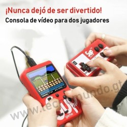 Consola retro para dos jugadores