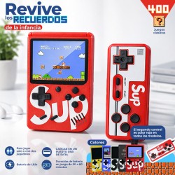 Consola retro para dos jugadores