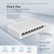 Switcher 8 Puertos Gigabit