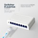 Switcher 8 Puertos Gigabit