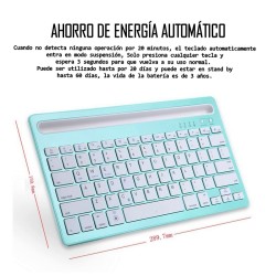Teclado Bluetooth LY-005 doble canal