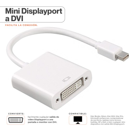 Mini Displayport a DVI