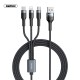 Cable de Carga Remax 3 en 1 Cable de Carga Remax 3 en 1