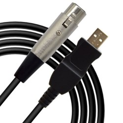 Cable XLR a USB