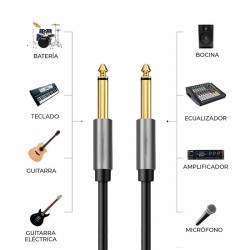 Cable para Guitarra de 5 metros