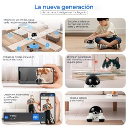 Cámara robot con ruedas