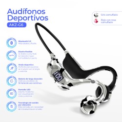 Audífonos deportivos AKZ G6
